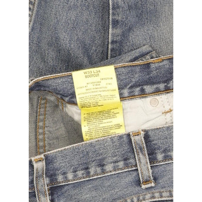Wrangler Men Blue Bootcut Regular Jeans W33 L33