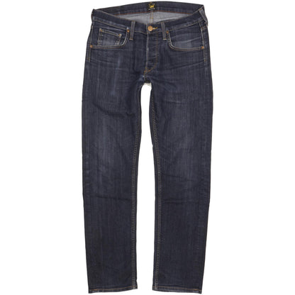 Lee Daren Men Blue Straight Slim Stretch Jeans W32 L31