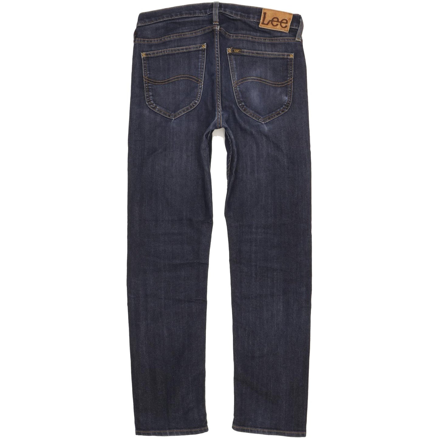 Lee Daren Men Blue Straight Slim Stretch Jeans W32 L31