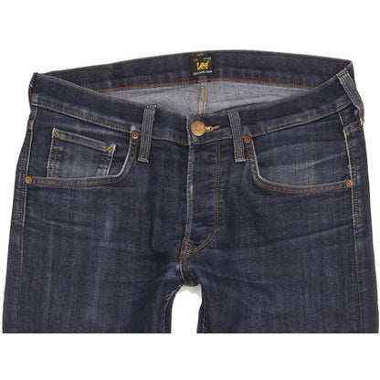 Lee Daren Men Blue Straight Slim Stretch Jeans W32 L31