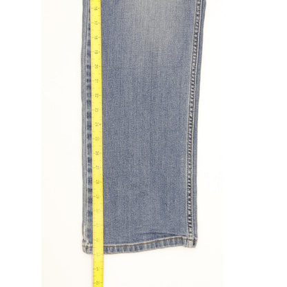 Wrangler Texas Men Blue Straight Regular Stretch Jeans W36 L33