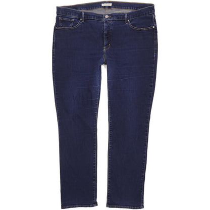 Levi's 314 Shaping Blue Straight Slim Stretch Jeans High Waisted W40 L31