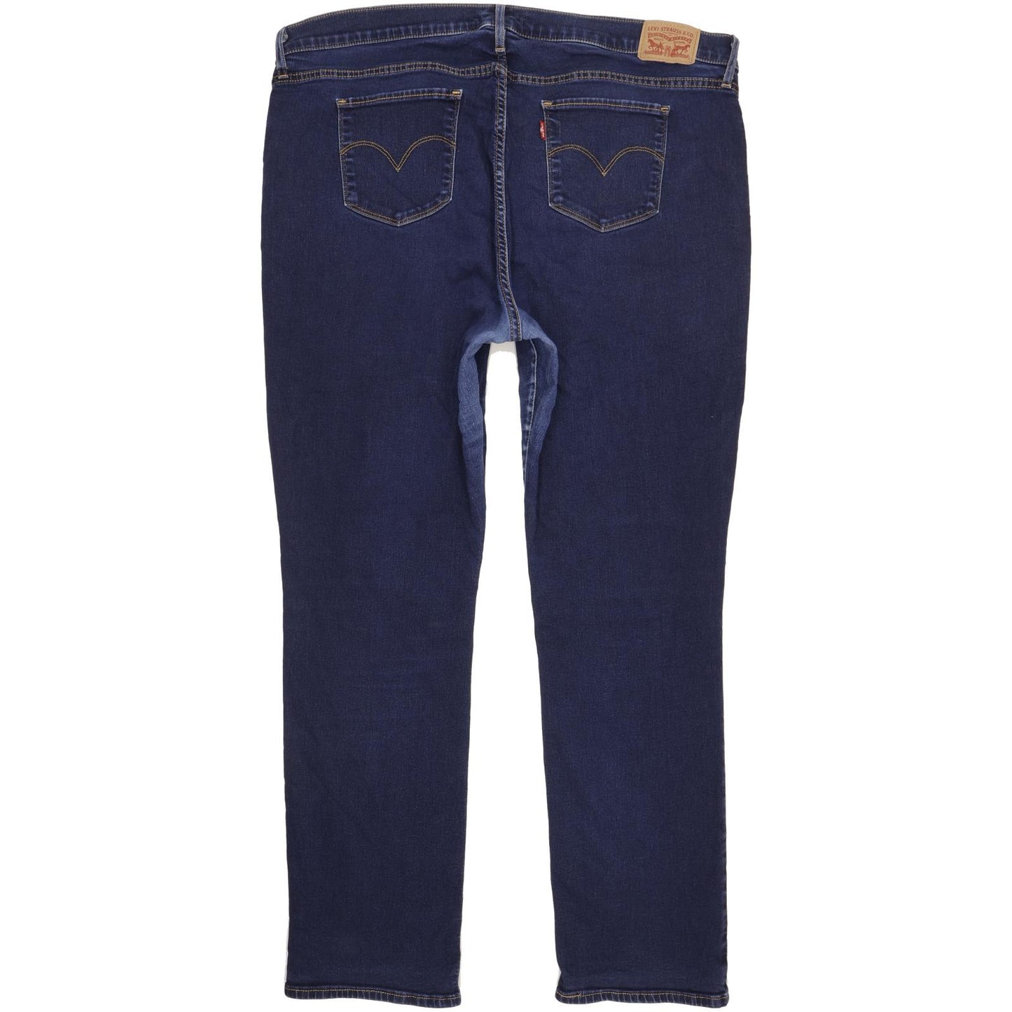 Levi's 314 Shaping Blue Straight Slim Stretch Jeans High Waisted W40 L31