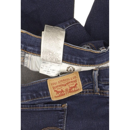 Levi's 314 Shaping Blue Straight Slim Stretch Jeans High Waisted W40 L31