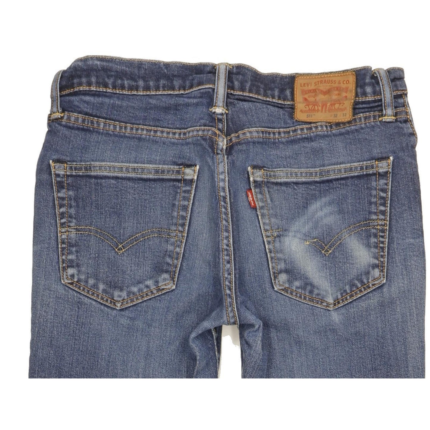 Levi's 511 Men Blue Straight Slim Jeans W32 L30