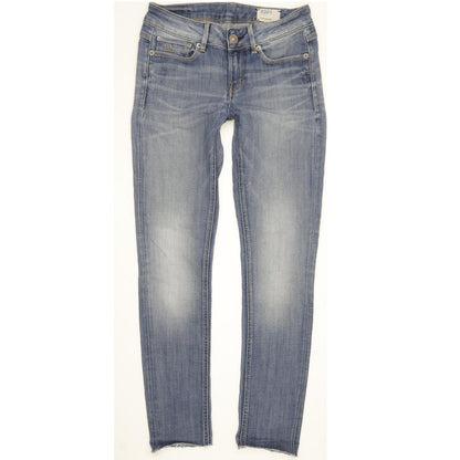 G-Star 3301 Contour Women Blue Skinny Slim Stretch Jeans W26 L28