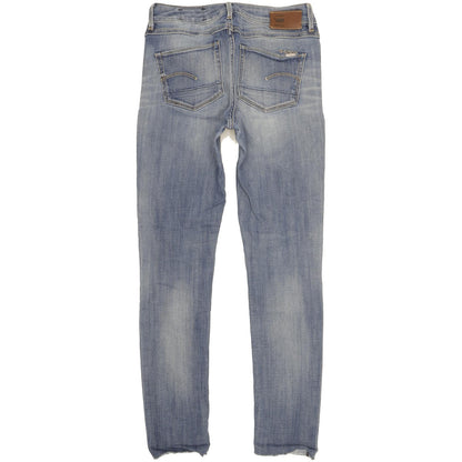 G-Star 3301 Contour Women Blue Skinny Slim Stretch Jeans W26 L28