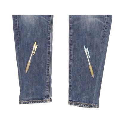Levi's 508 Men Blue Skinny Slim Stretch Jeans W28 L30