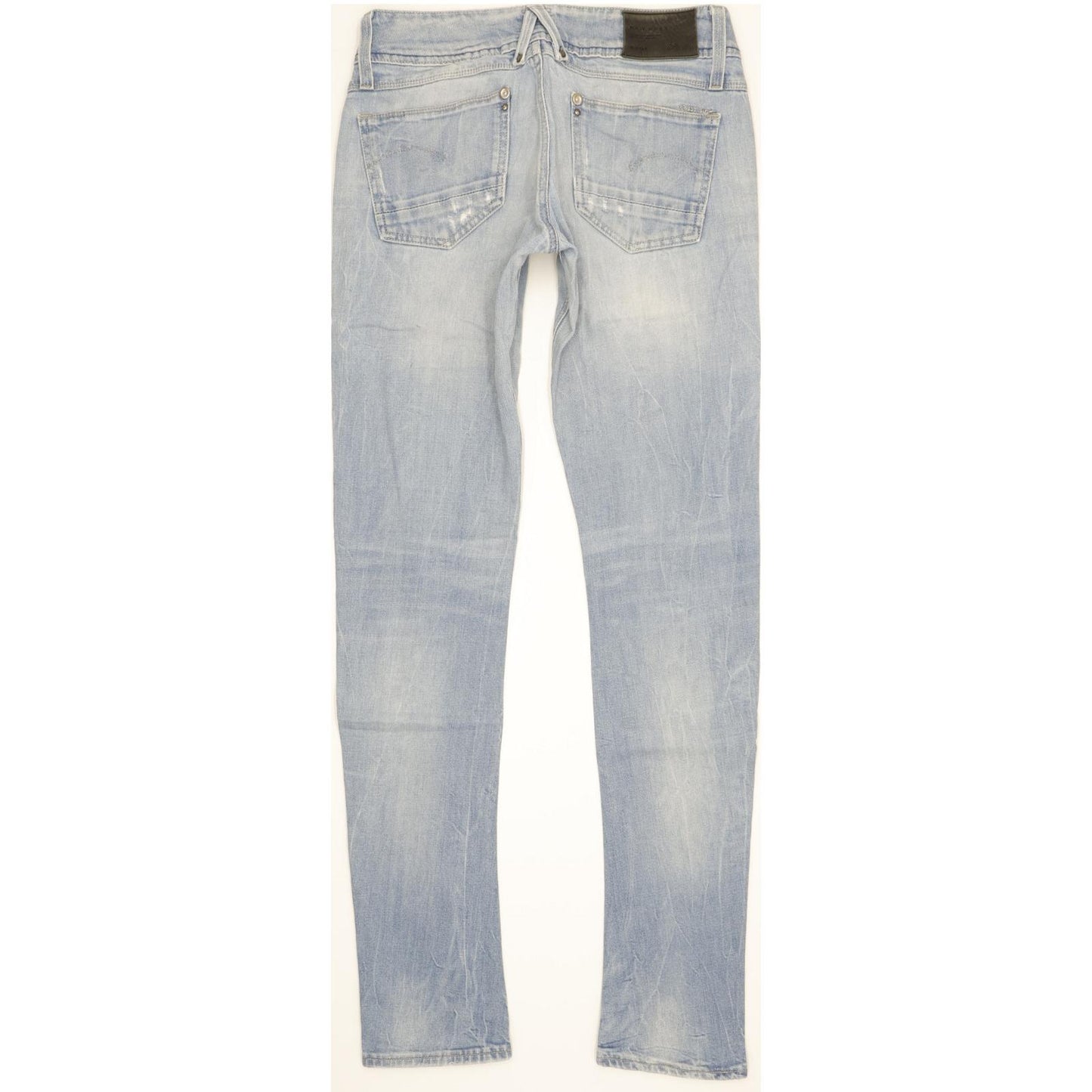 G-Star Lynn Women Blue Skinny Slim Stretch Jeans W28 L33