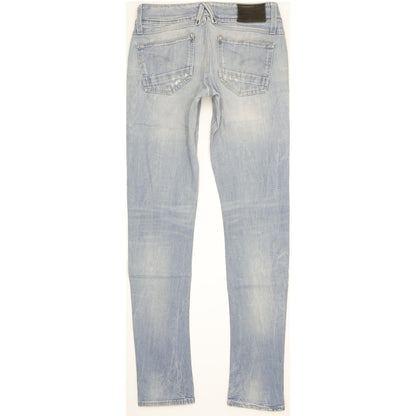 G-Star Lynn Women Blue Skinny Slim Stretch Jeans W28 L33