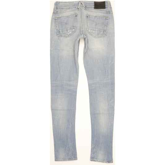 G-Star Lynn Women Blue Skinny Slim Stretch Jeans W28 L33