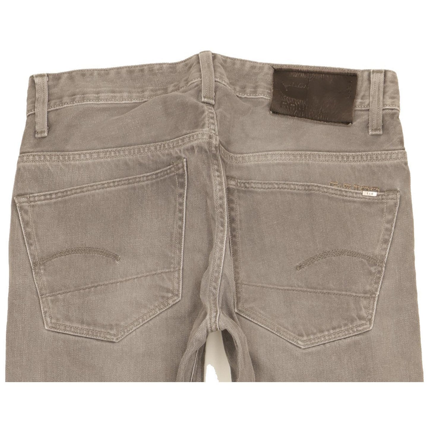 G-Star 3301 Men Grey Tapered Regular Jeans W32 L33