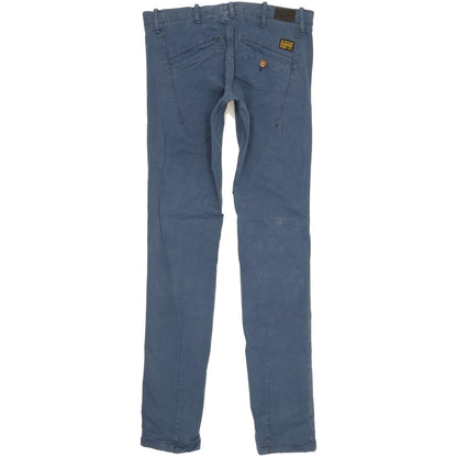 G-Star Men Blue Skinny Slim Stretch Jeans W28 L33