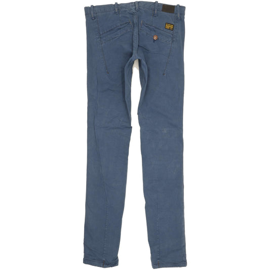 G-Star Men Blue Skinny Slim Stretch Jeans W28 L33