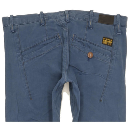 G-Star Men Blue Skinny Slim Stretch Jeans W28 L33