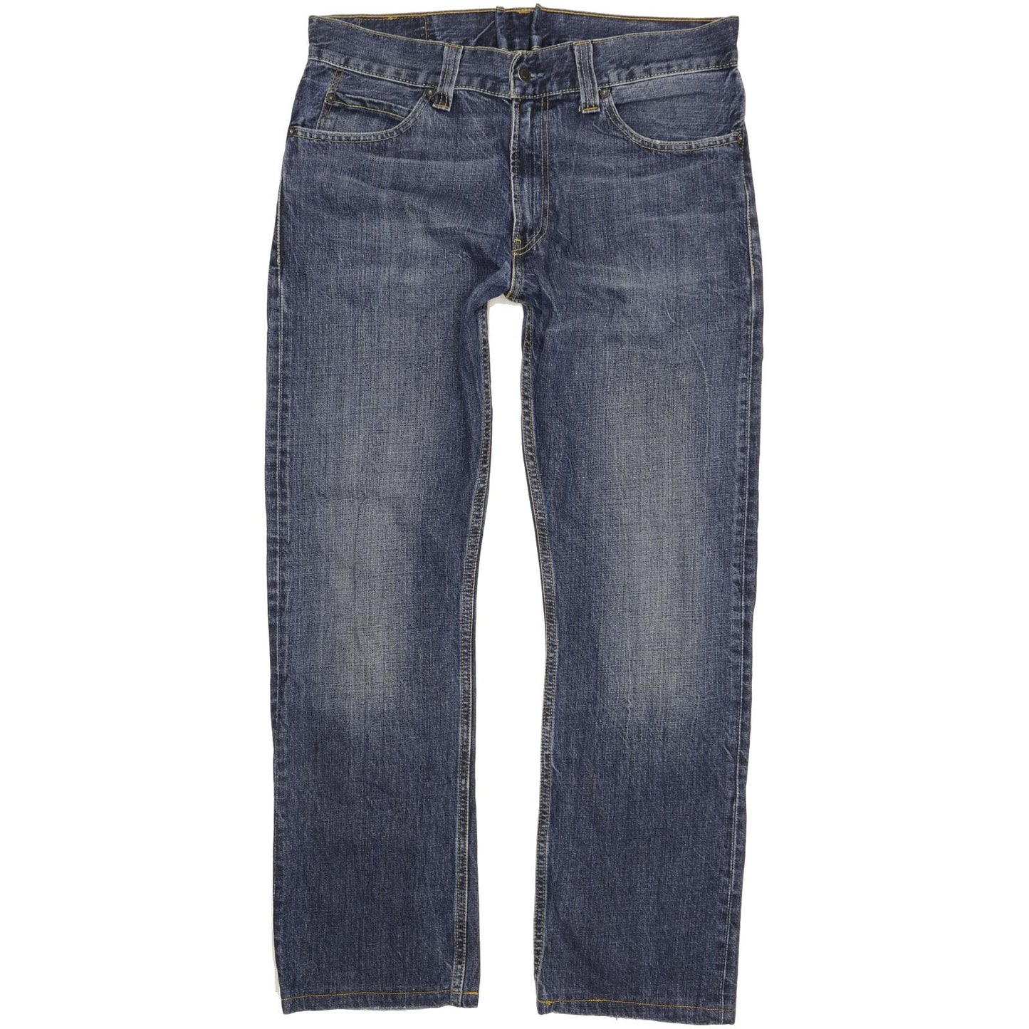 Levi's 506 Men Blue Straight Regular Jeans W35 L31