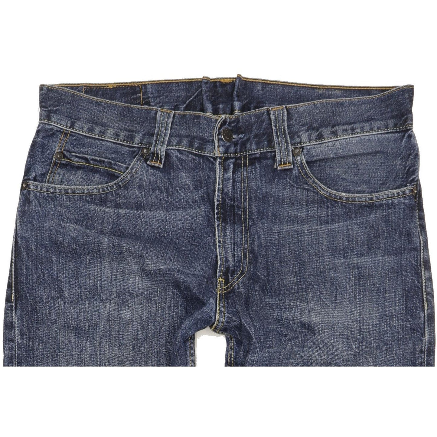 Levi's 506 Men Blue Straight Regular Jeans W35 L31