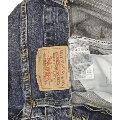 Levi's 506 Men Blue Straight Regular Jeans W35 L31