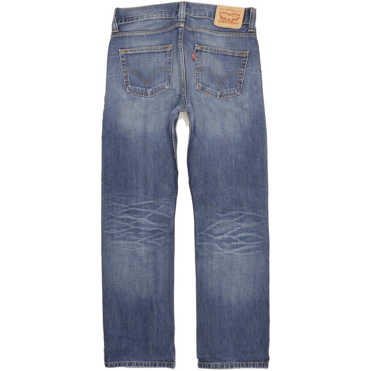 Levi's 506 Men Blue Straight Regular Jeans W33 L32