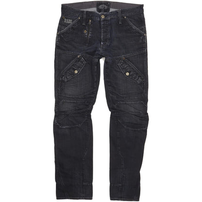 G-Star Men Navy Tapered Regular Jeans W34 L34