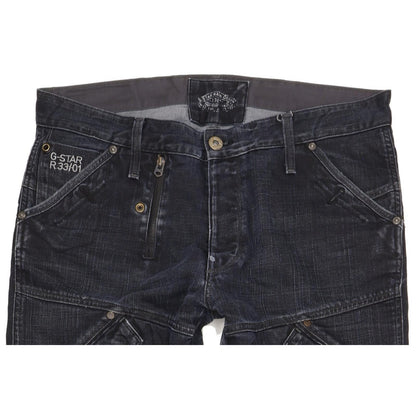 G-Star Men Navy Tapered Regular Jeans W34 L34
