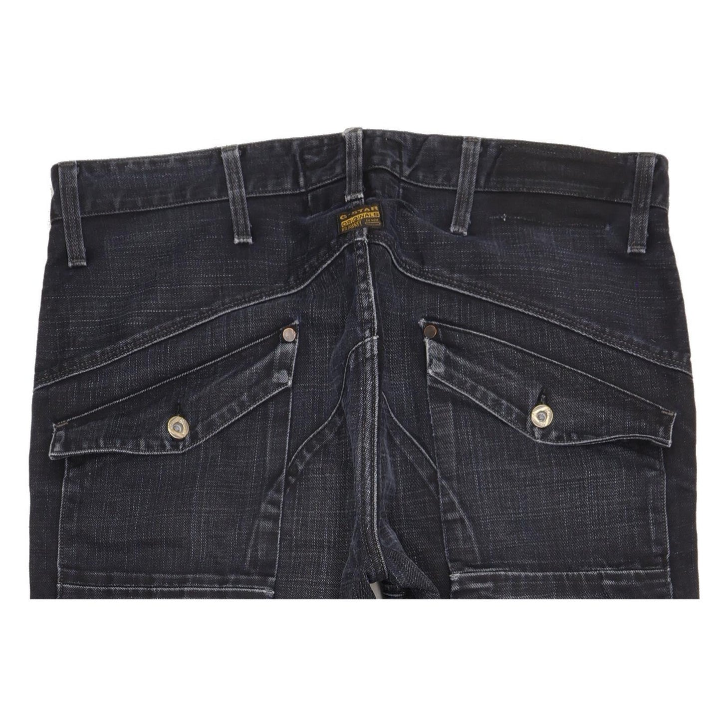 G-Star Men Navy Tapered Regular Jeans W34 L34