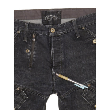 G-Star Men Navy Tapered Regular Jeans W34 L34