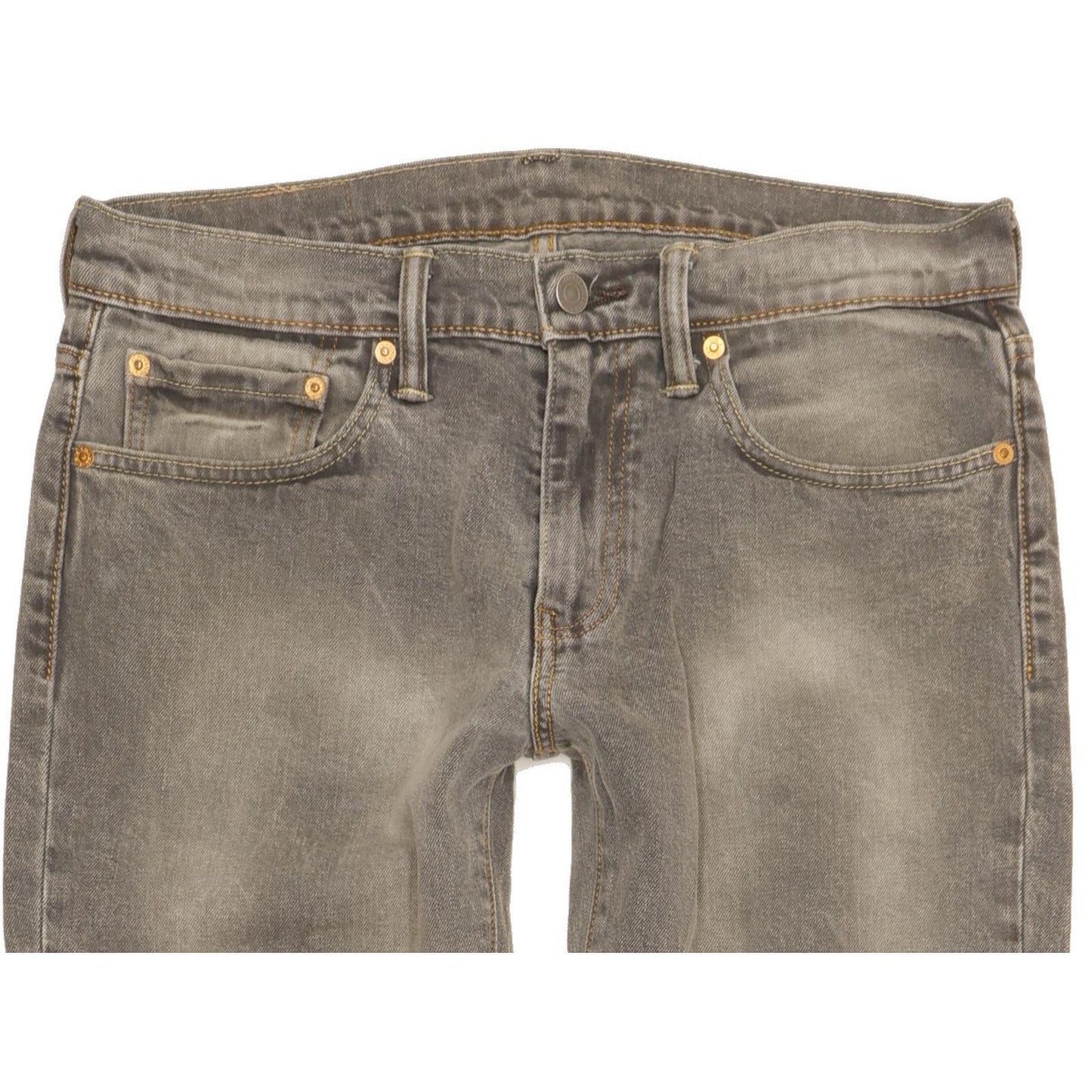 Levi's 511 Men Grey Straight Slim Stretch Jeans W31 L34