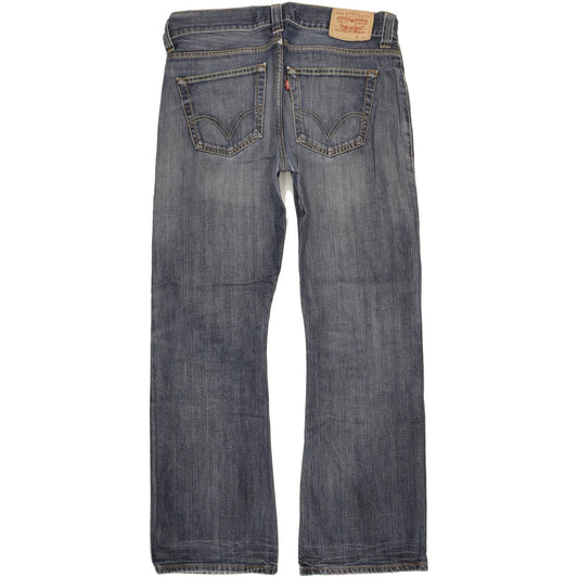 Levi's 512 Men Blue Bootcut Slim Jeans W36 L32
