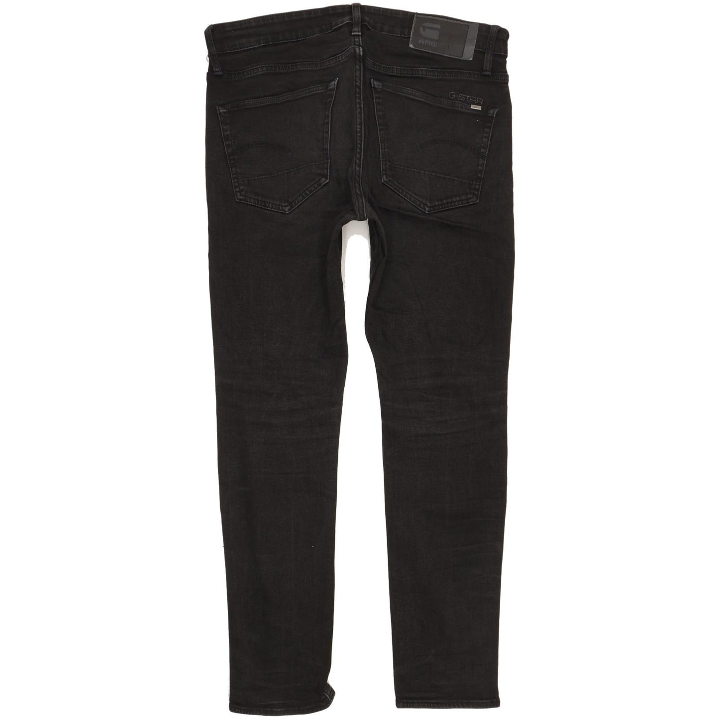 G-Star 3301 Men Blue Straight Slim Stretch Jeans W34 L30