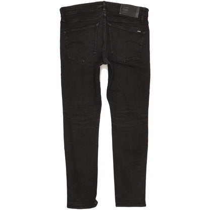 G-Star 3301 Men Blue Straight Slim Stretch Jeans W34 L30