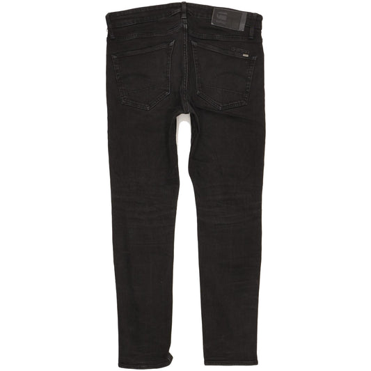 G-Star 3301 Men Blue Straight Slim Stretch Jeans W34 L30