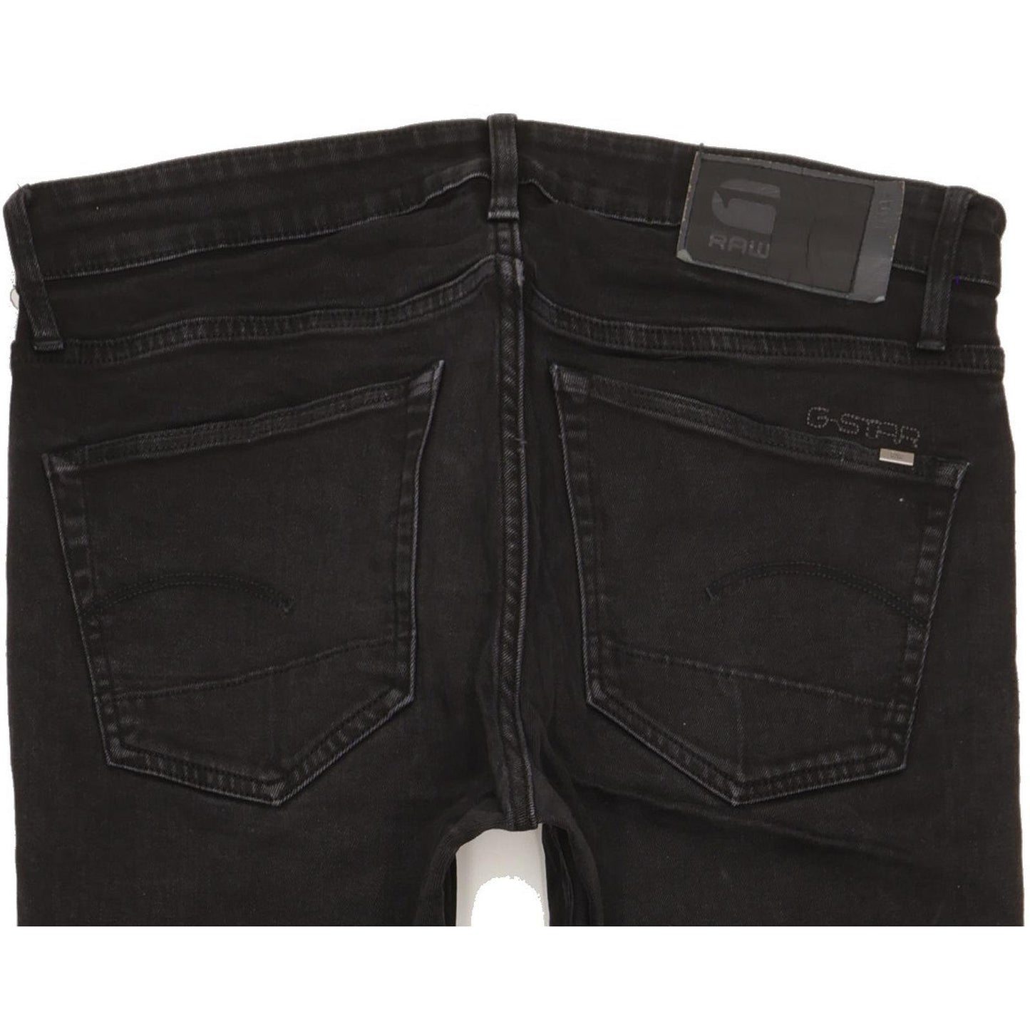 G-Star 3301 Men Blue Straight Slim Stretch Jeans W34 L30