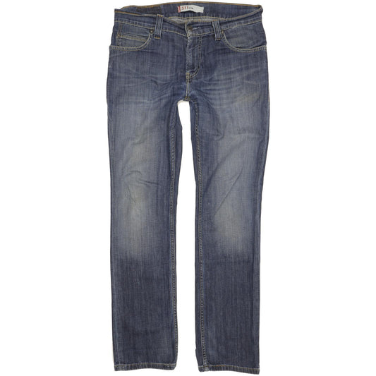 Levi's 511 Men Blue Straight Slim Stretch Jeans W33 L32
