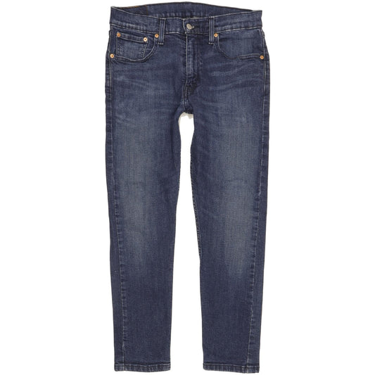 Levi's 512 Men Blue Tapered Slim Stretch Jeans W32 L28