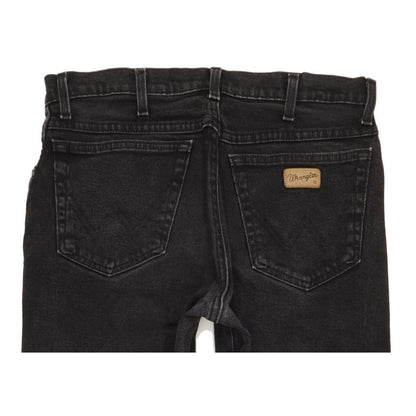 Wrangler Texas Men Black Straight Regular Stretch Jeans W33 L27