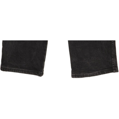 Wrangler Texas Men Black Straight Regular Stretch Jeans W33 L27