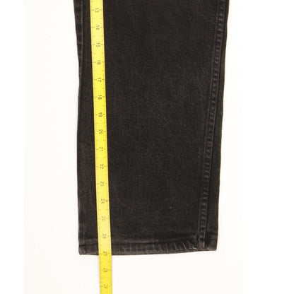 Wrangler Texas Men Black Straight Regular Stretch Jeans W33 L27
