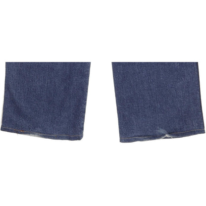 Wrangler Durable Quality Men Blue Straight Regular Stretch Jeans W38 L28
