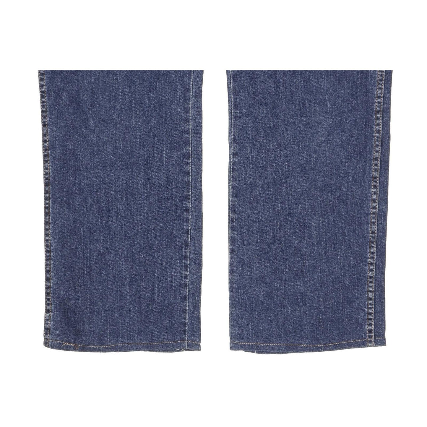 Wrangler Durable Quality Men Blue Straight Regular Stretch Jeans W38 L28