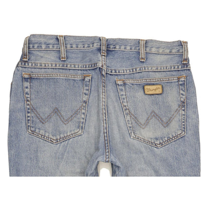 Wrangler Men Blue Straight Regular Stretch Jeans W32 L30