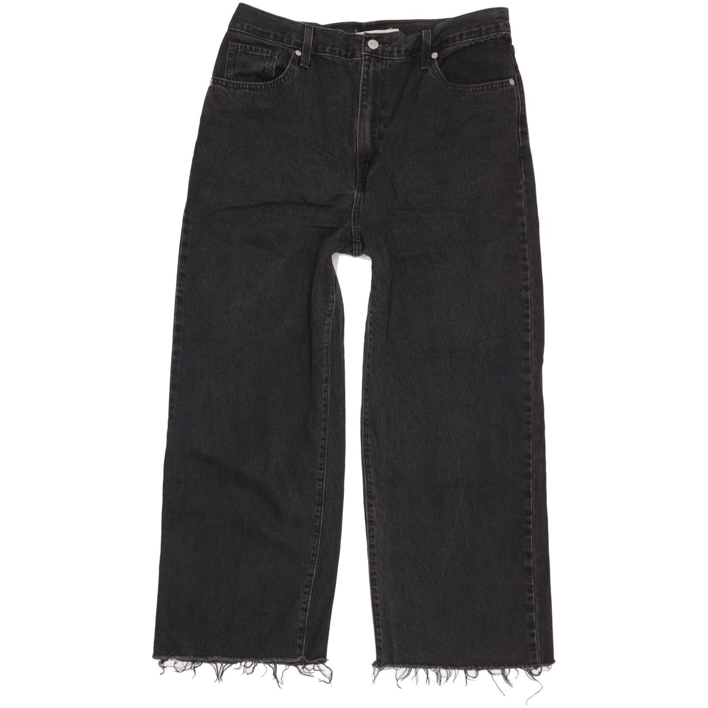 Levi's Men Black Straight Loose Jeans W32 L27