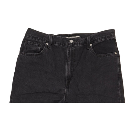 Levi's Men Black Straight Loose Jeans W32 L27