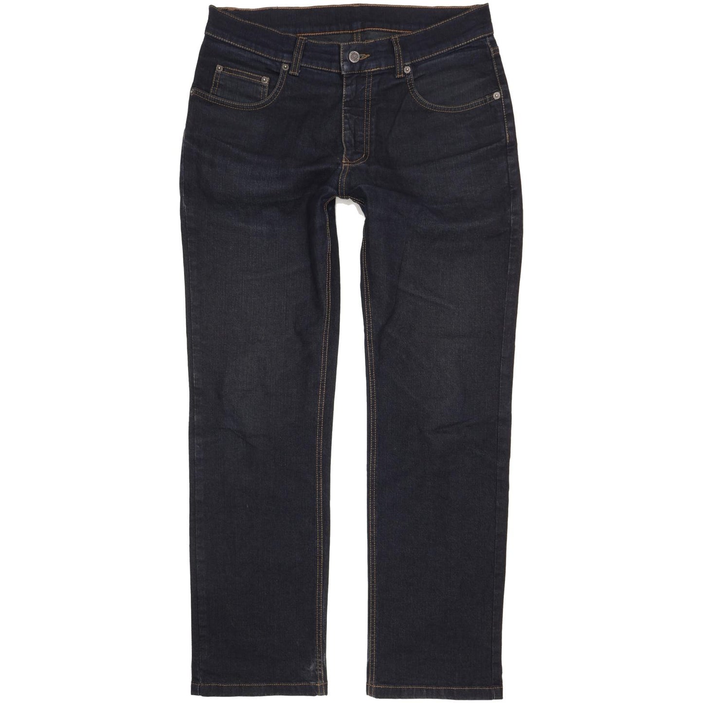 Pioneer Men Navy Straight Regular Stretch Jeans W34 L30