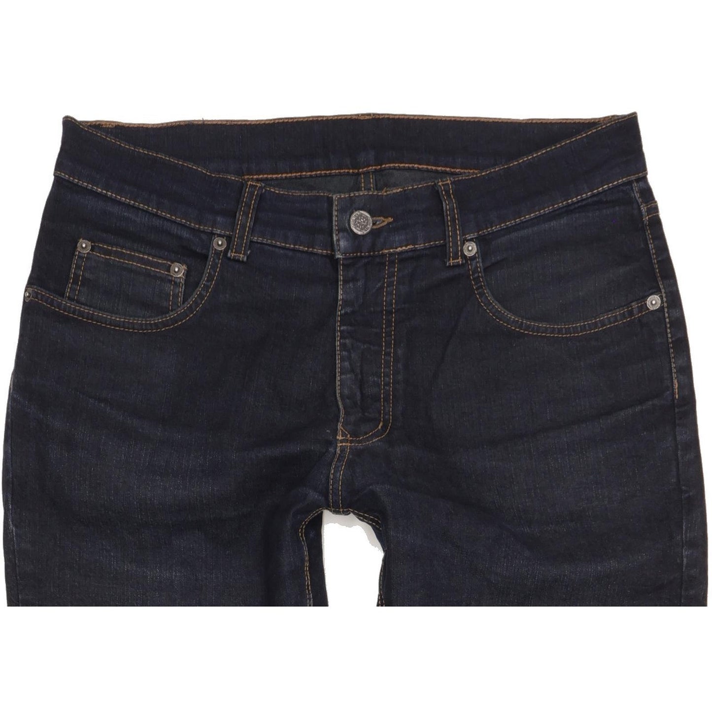 Pioneer Men Navy Straight Regular Stretch Jeans W34 L30