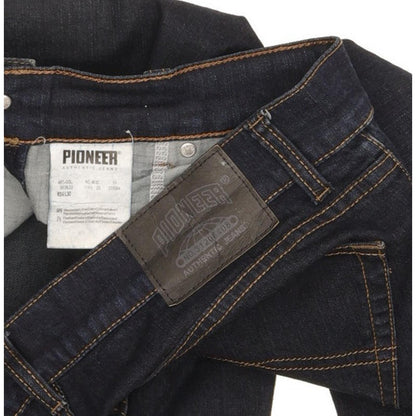 Pioneer Men Navy Straight Regular Stretch Jeans W34 L30