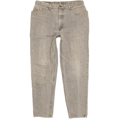 Levi's 726 Men Grey Tapered Relaxed Jeans W36 L32