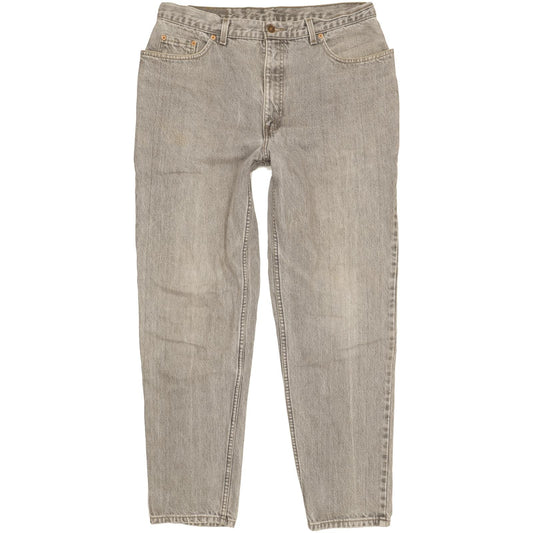 Levi's 726 Men Grey Tapered Relaxed Jeans W36 L32