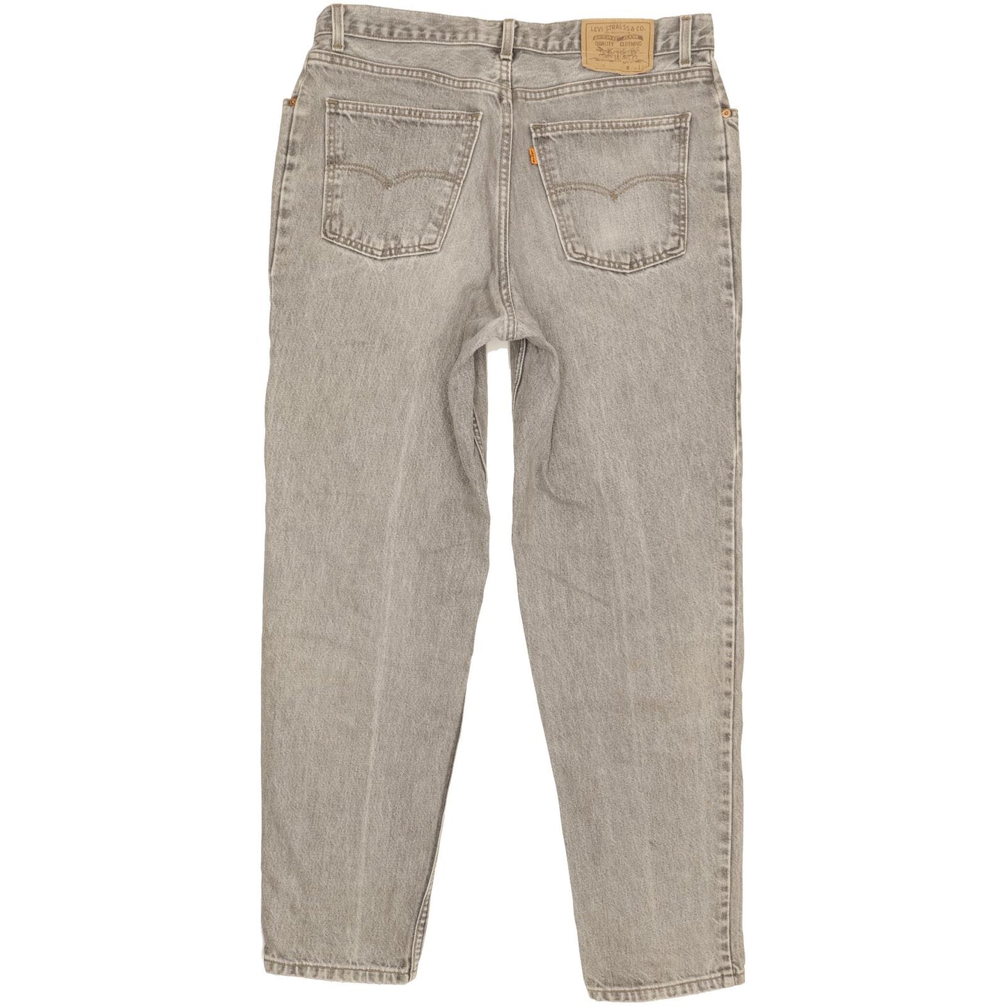 Levi's 726 Men Grey Tapered Relaxed Jeans W36 L32