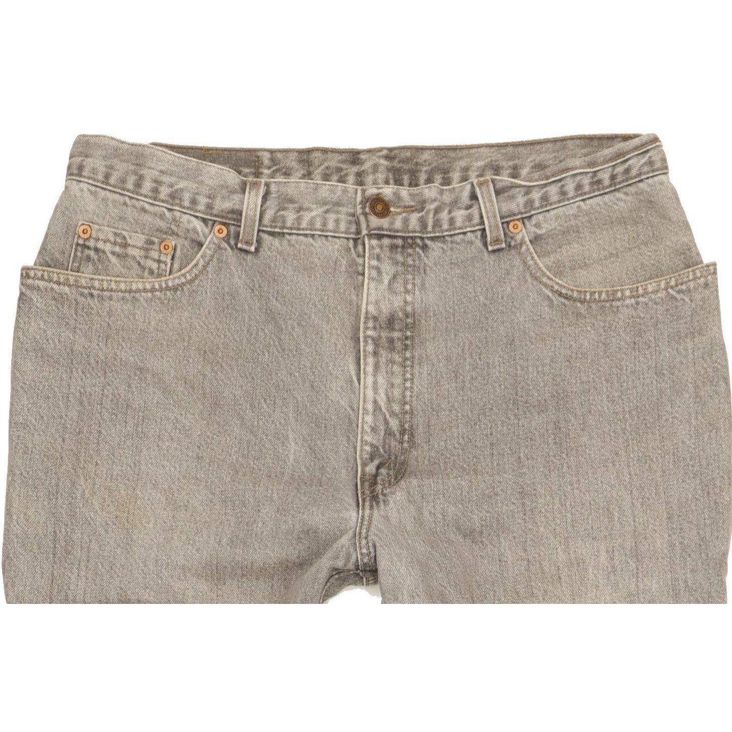 Levi's 726 Men Grey Tapered Relaxed Jeans W36 L32